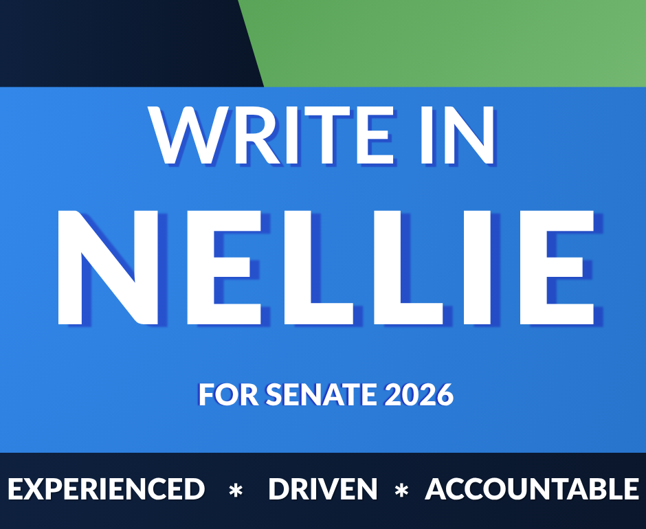 WRITE IN NELLIE